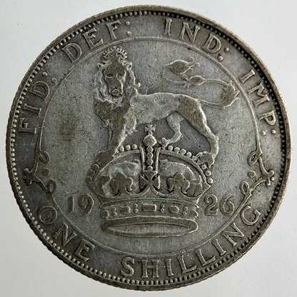 1926 George V Shilling Silver Coin | Collectable Grade