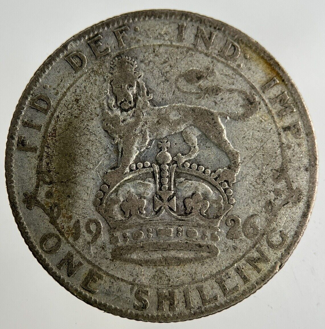 1926 George V Shilling Silver Coin | Collectable Grade