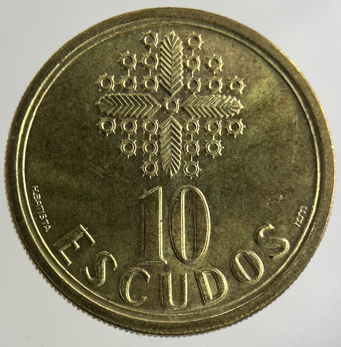 1996 Portugal 10 Escudos Coin | Fine Collectable Grade