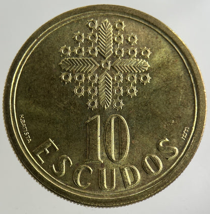 1996 Portugal 10 Escudos Coin | Fine Collectable Grade