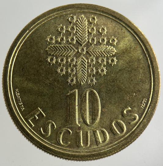 1996 Portugal 10 Escudos Coin | Fine Collectable Grade