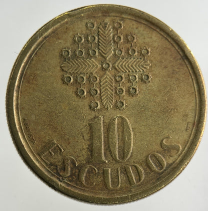 1988 Portugal 10 Escudos Coin | Fine Collectable Grade