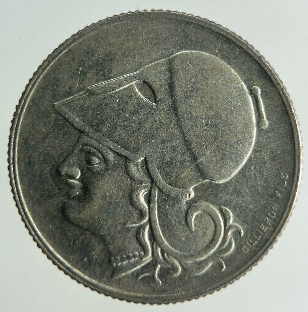 1926 Greece 20 Lepta Coin | Collectable Grade