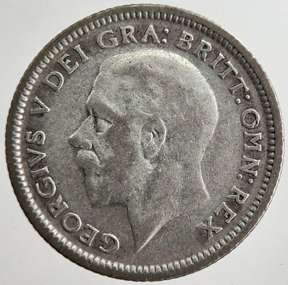 1926 George V Sixpence Silver Coin | Fine Collectable Grade | a8558