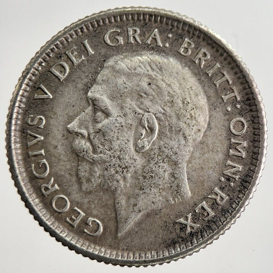 1926 George V Sixpence Silver Coin | Very High Grade | a8552