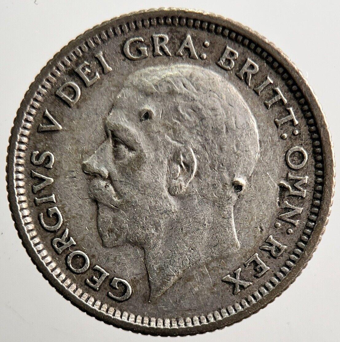 1926 George V Sixpence Silver Coin | Fine Collectable Grade | a3487