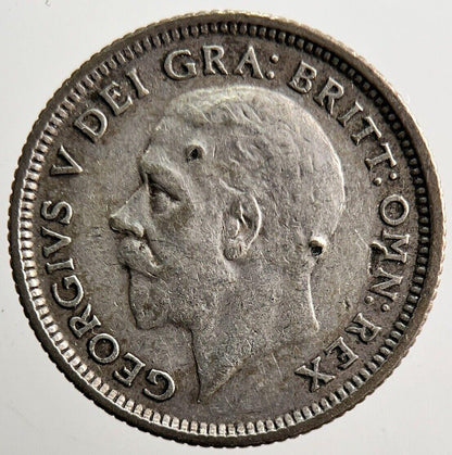 1926 George V Sixpence Silver Coin | Fine Collectable Grade | a3487
