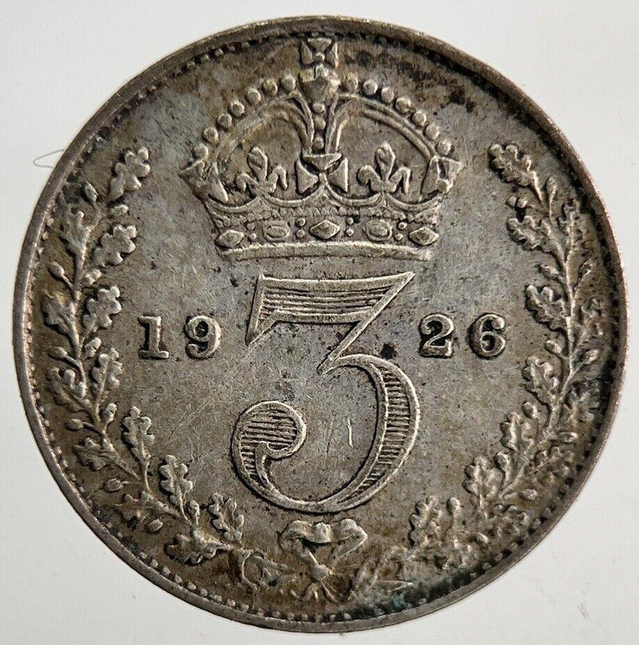 1926 George V Threepence Silver Coin | Very High Grade