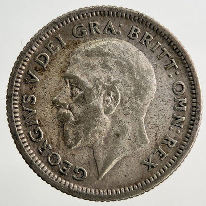 1926 George V Sixpence Silver Coin | Fine Collectable Grade