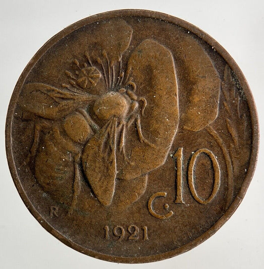 1926 Italy 10 Centesimi Coin | Fine Collectable Grade