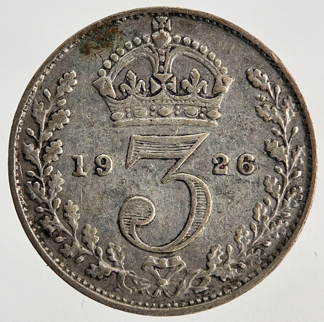 1926 George VI Threepence Silver Coin | Fine Collectable Grade