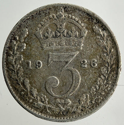 1926 George V Threepence Silver Coin | Collectable Grade