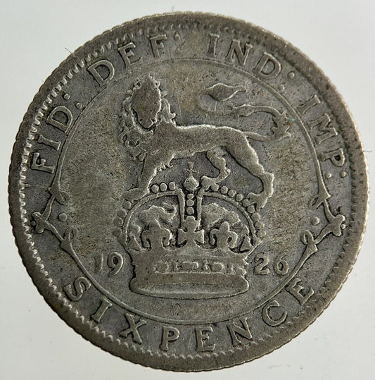 1926 George V Sixpence Silver Coin | Collectable Grade