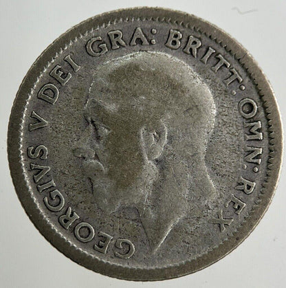 1926 George V Sixpence Silver Coin | Fair Grade