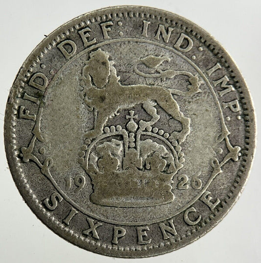 1926 George V Sixpence Silver Coin | Collectable Grade