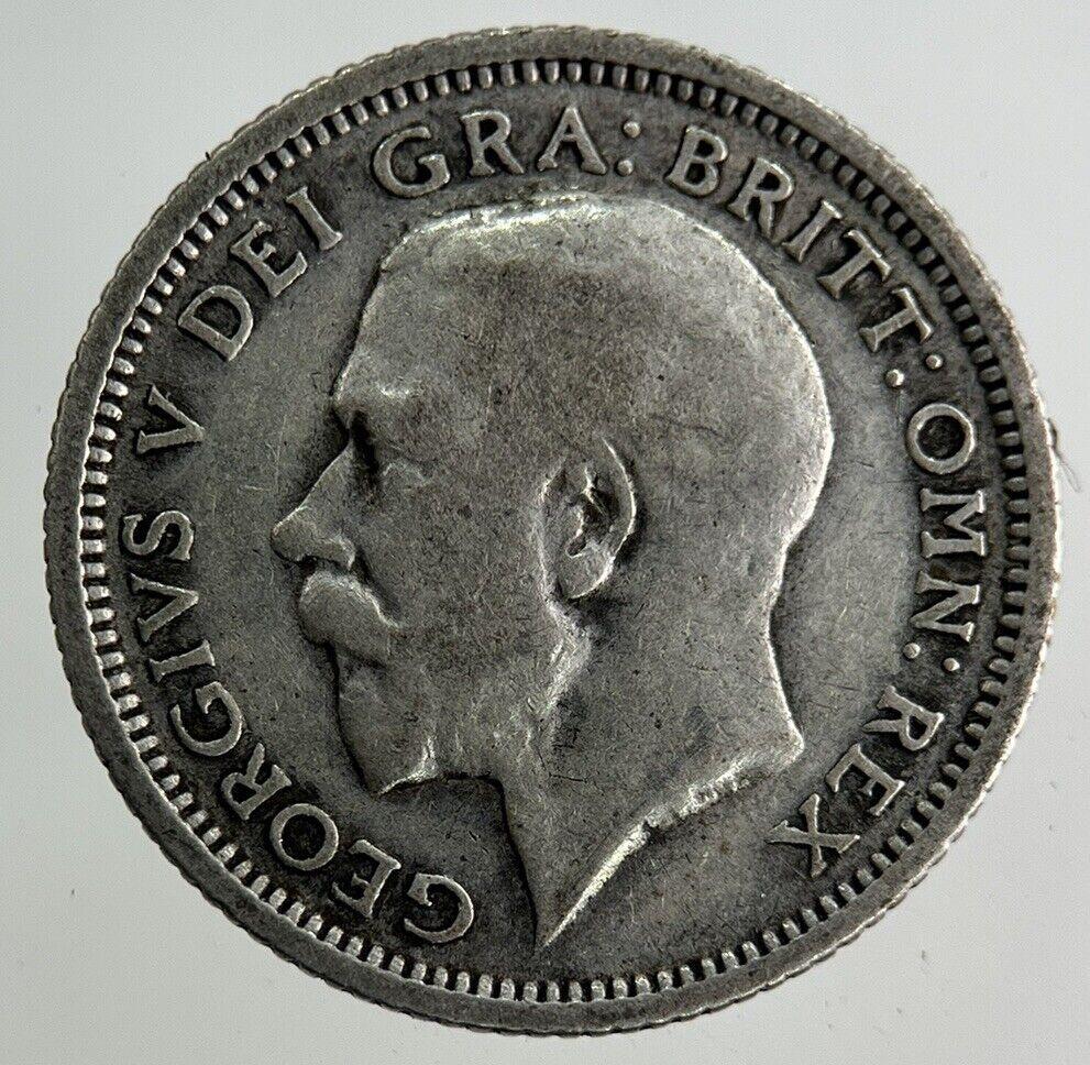 1926 George V Sixpence Silver Coin | Very High Grade