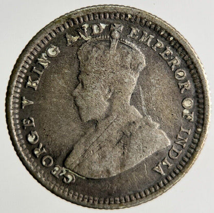 1926 Malaya Settlement Straits 5 Cents Silver Coin | Fine Collectable Grade