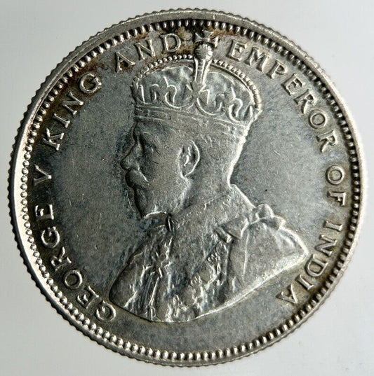 1926 Malaya Settlement Straits 20 Cents Silver Coin | Fine Collectable Grade