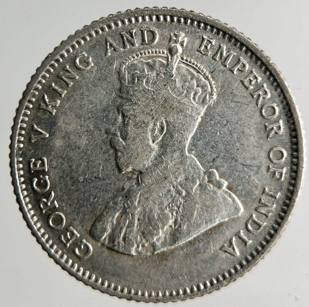 1926 Malaya Settlement Straits 10 Cents Silver Coin | Fine Collectable Grade