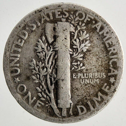 1926 US USA Mercury One Dime Silver Coin | Collectable Grade