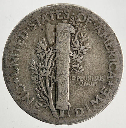 1926 US USA Mercury One Dime Silver Coin | Collectable Grade