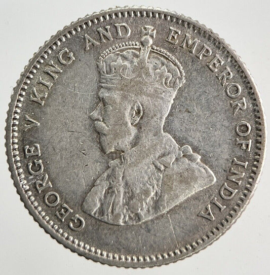 1926 Straits Settlements 10 Cents Silver Coin | Fine Collectable Grade