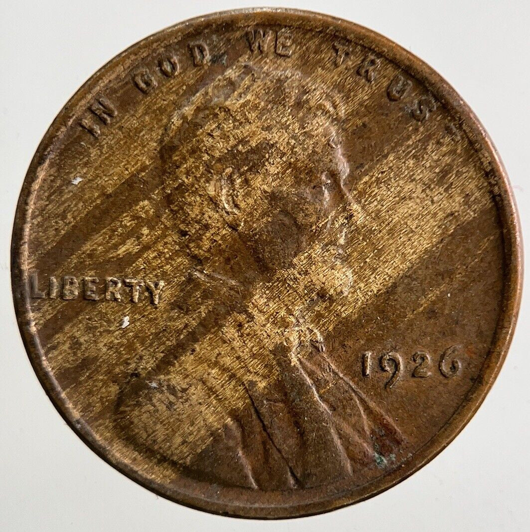 1926 Lincoln One Cent Coin | Fine Collectable Grade