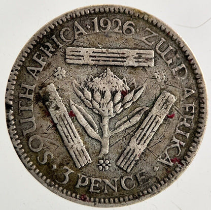 1926 South Africa Threepence Silver Coin | Collectable Grade
