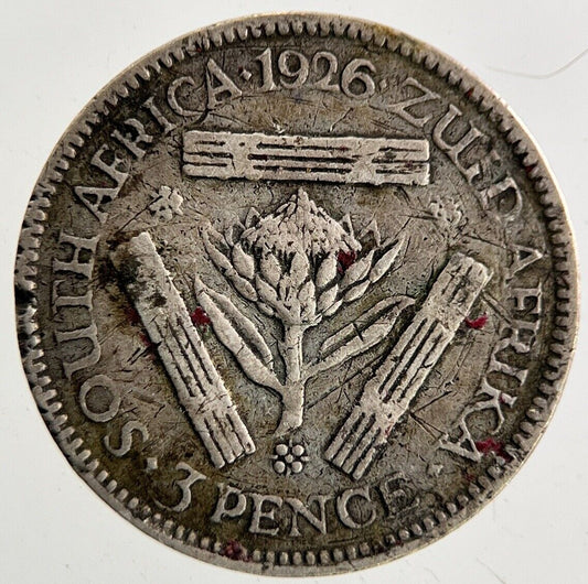 1926 South Africa Threepence Silver Coin | Collectable Grade