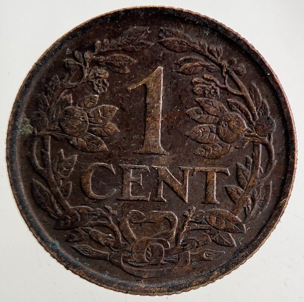 1926 Netherlands 1 Cent Coin | Fine Collectable Grade