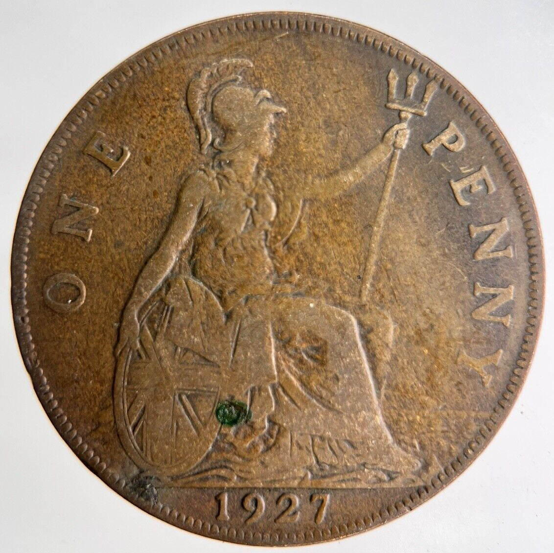 1927 George V One Penny Coin | Fine Collectable Grade