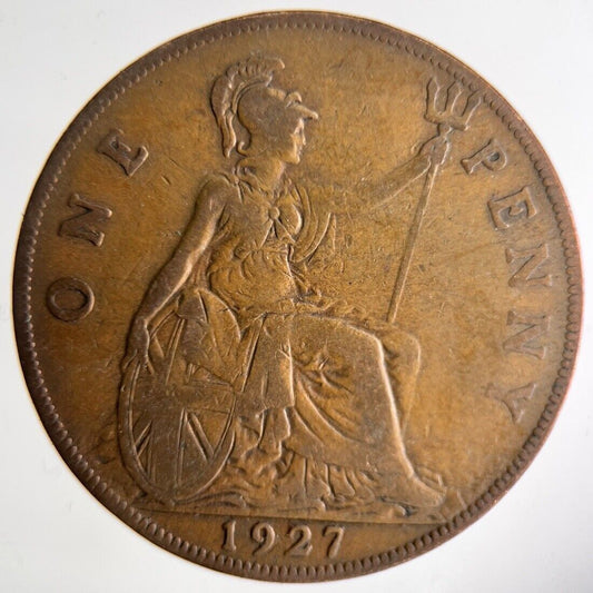 1927 George V One Penny Coin | Collectable Grade