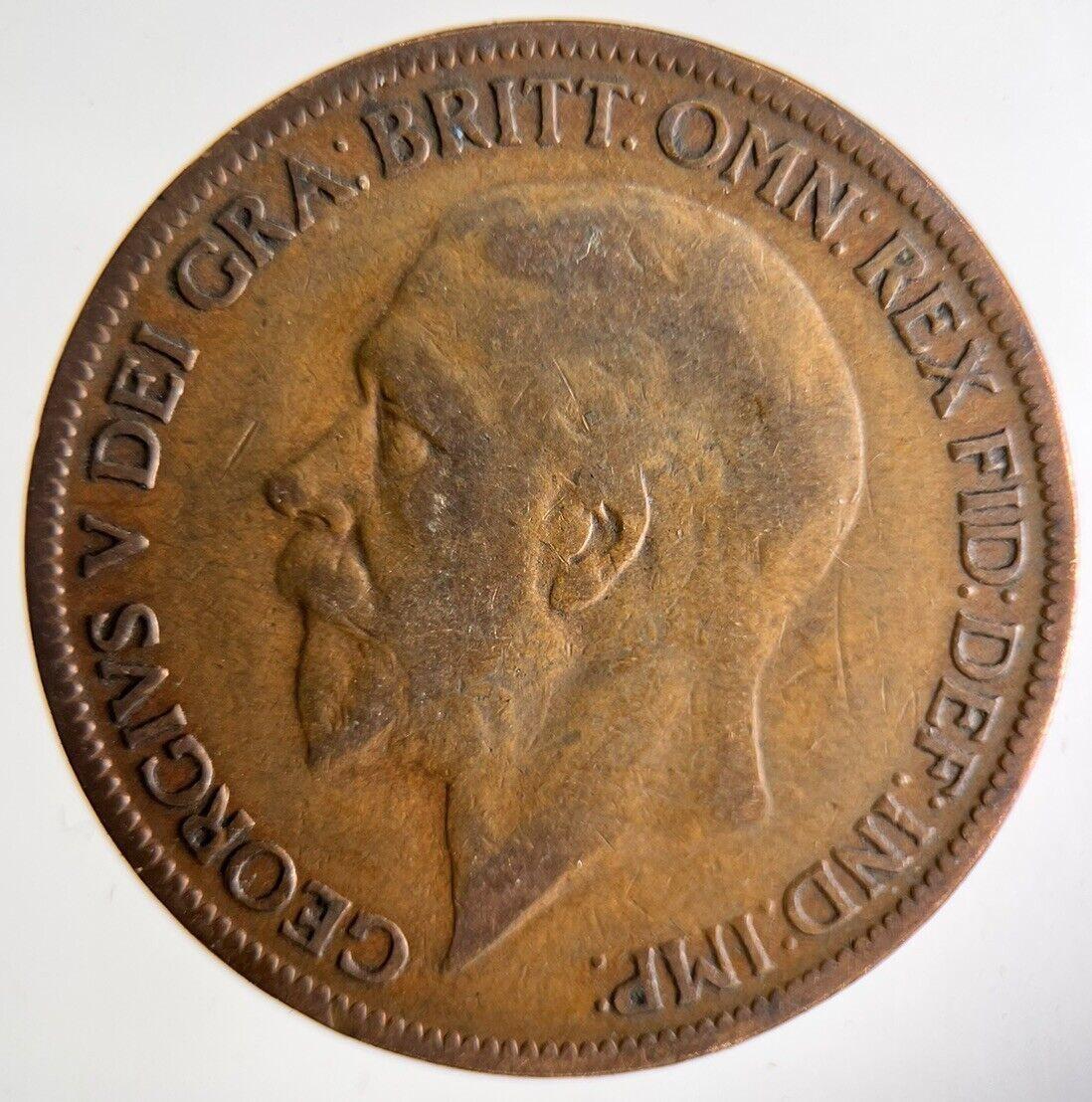 1927 George V One Penny Coin | Collectable Grade