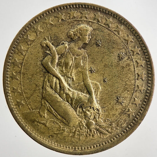 1927 Brazil 1000 Reis Coin | Fine Collectable Grade | a5764