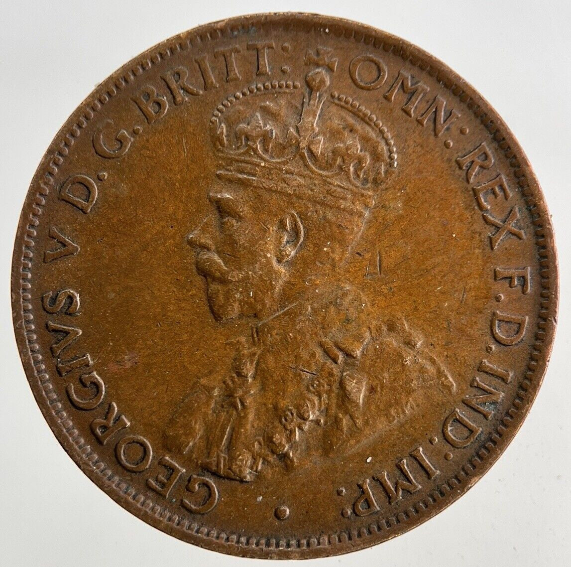 1927 Australia Half-Penny Coin | Very High Grade