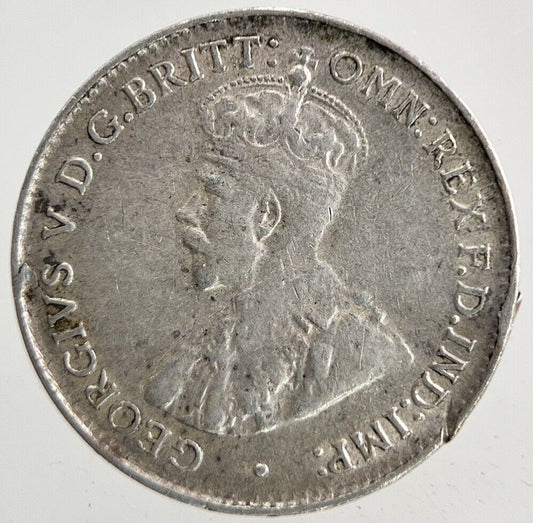 1927 Australia Threepence Silver Coin | Fine Collectable Grade