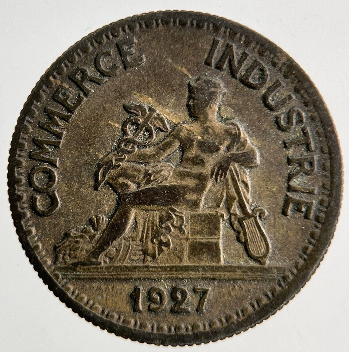 1927 France 50 Centimes Coin | Fine Collectable Grade