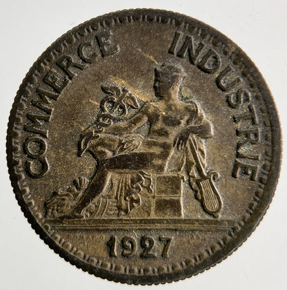 1927 France 50 Centimes Coin | Fine Collectable Grade