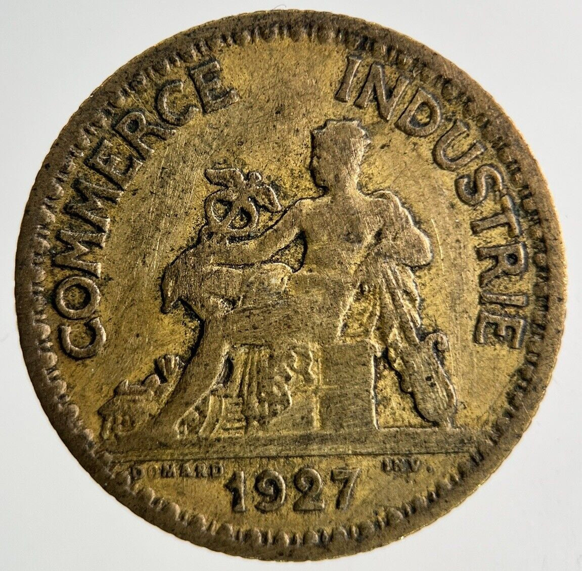 1927 France 1 Franc Coin | Fine Collectable Grade