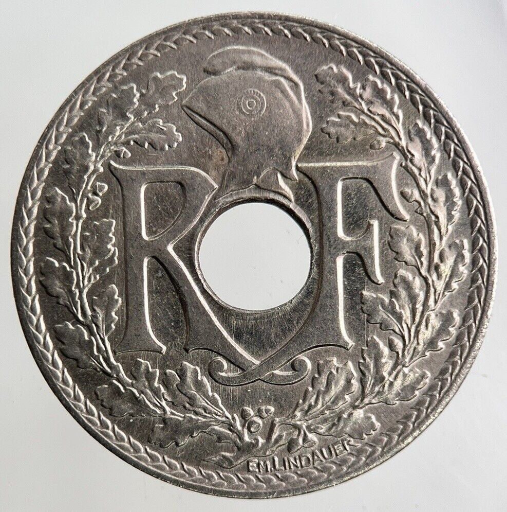 1927 France 25 Centimes Coin | Fine Collectable Grade