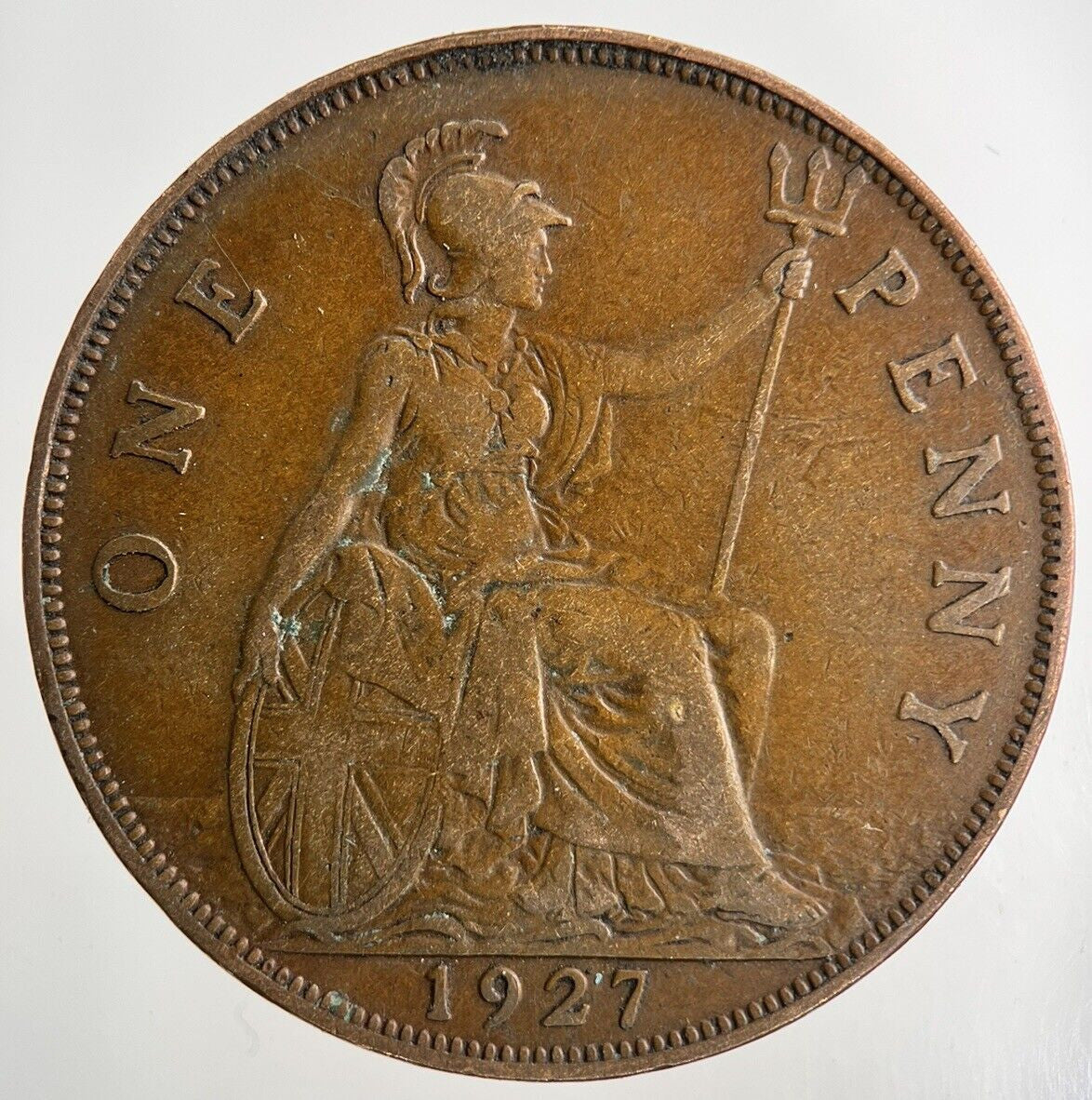 1927 George V One Penny Coin | Fine Collectable Grade