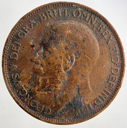 1927 George V One Penny Coin | Collectable Grade