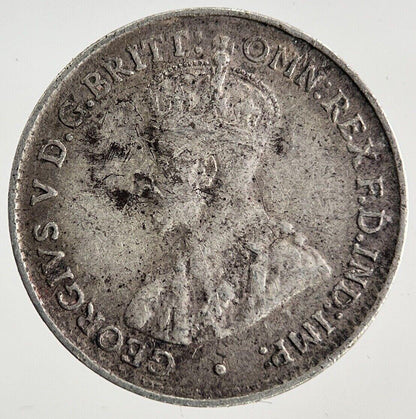 1927 Australia Threepence Silver Coin | Fine Collectable Grade