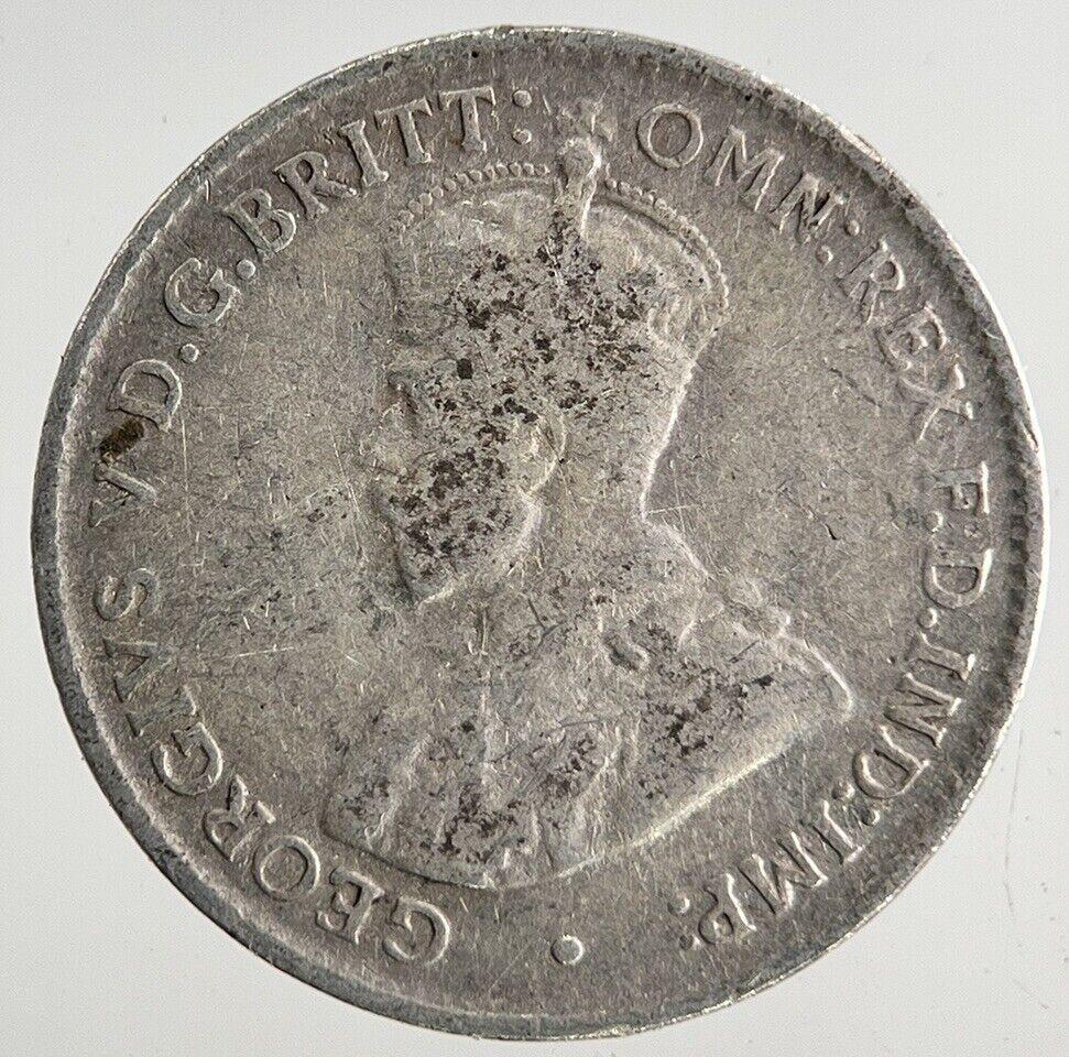 1927 Australia Threepence Silver Coin | Fine Collectable Grade