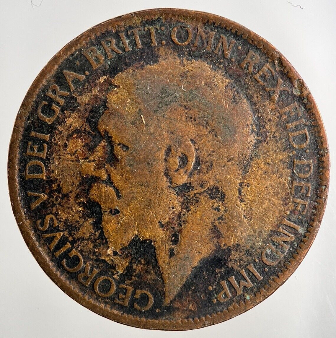 1927 George V One Penny Coin | Collectable Grade