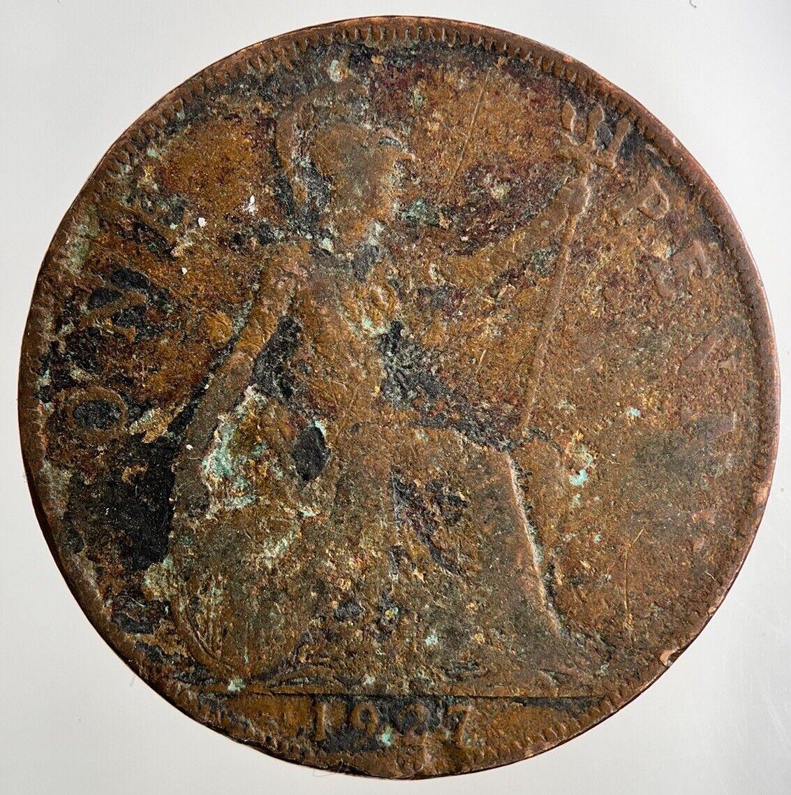 1927 George V One Penny Coin | Collectable Grade