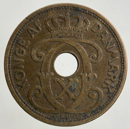1927 Denmark 2 Ore Coin | Fine Collectable Grade