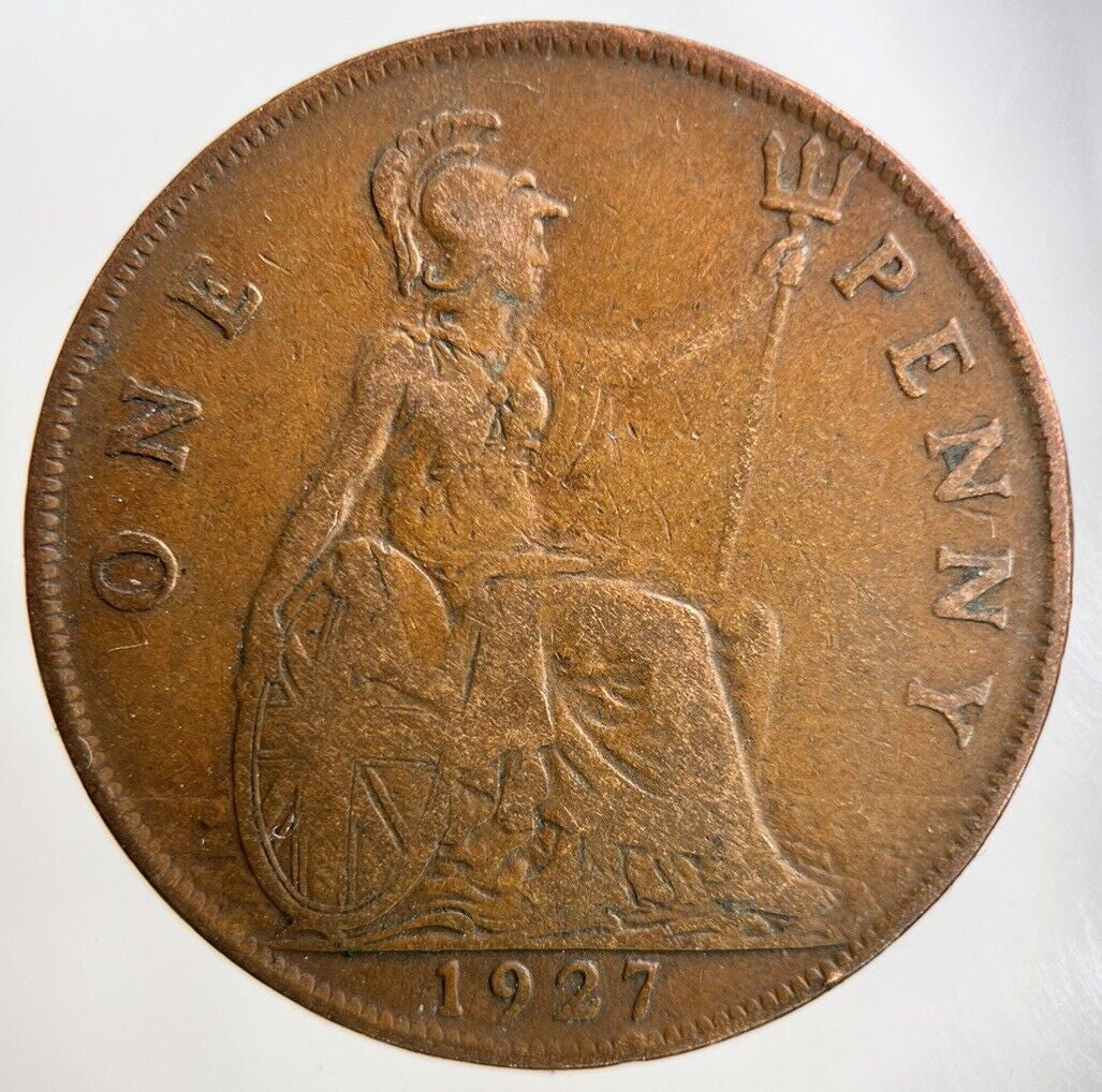 1927 George V One Penny Coin | Collectable Grade