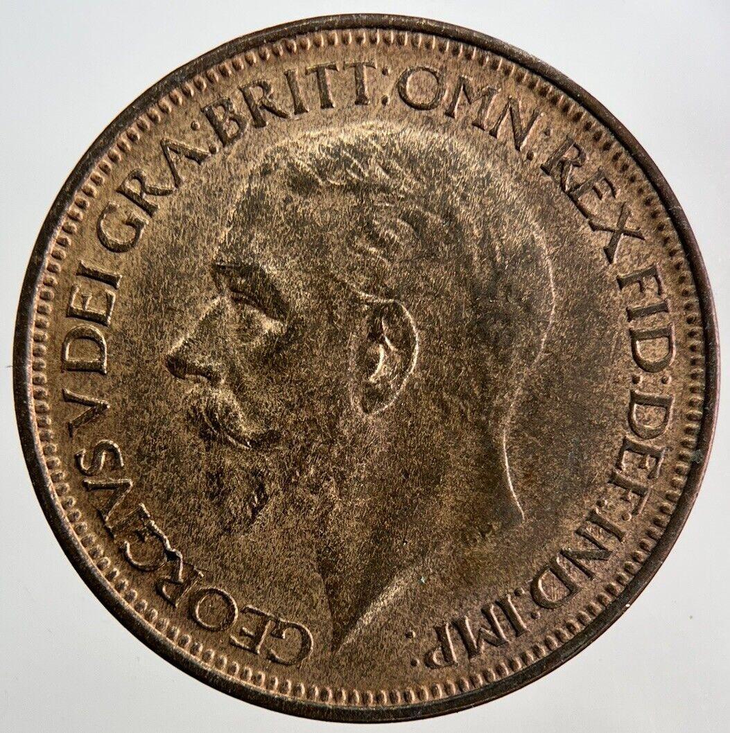 1927 George V Half-Penny Coin | Very High Grade