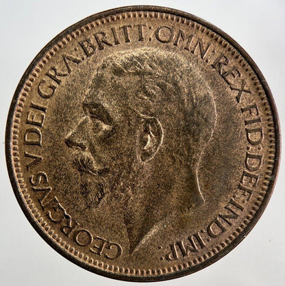 1927 George V Half-Penny Coin | Very High Grade